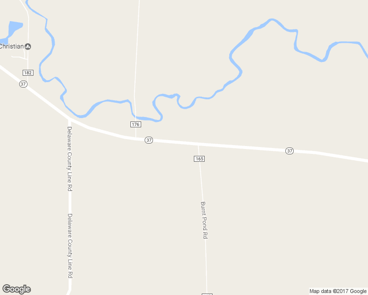 map of restaurants, bars, coffee shops, grocery stores, and more near 9105 Ohio 37 in Ostrander