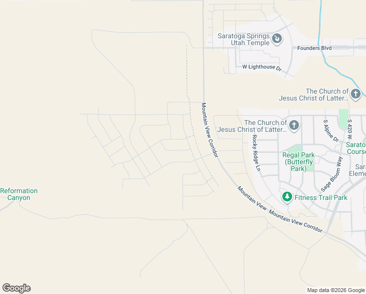 map of restaurants, bars, coffee shops, grocery stores, and more near 1319 Rocky Ridge Lane in Saratoga Springs