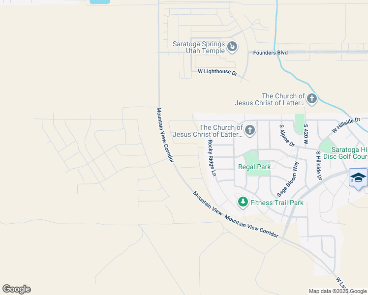 map of restaurants, bars, coffee shops, grocery stores, and more near 881 West Black Tail Street in Saratoga Springs