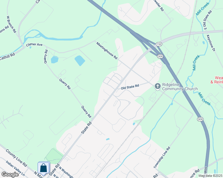 map of restaurants, bars, coffee shops, grocery stores, and more near 1039 Pine Circle in Telford