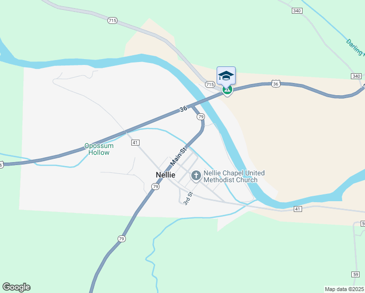 map of restaurants, bars, coffee shops, grocery stores, and more near 102 Main Street in Warsaw