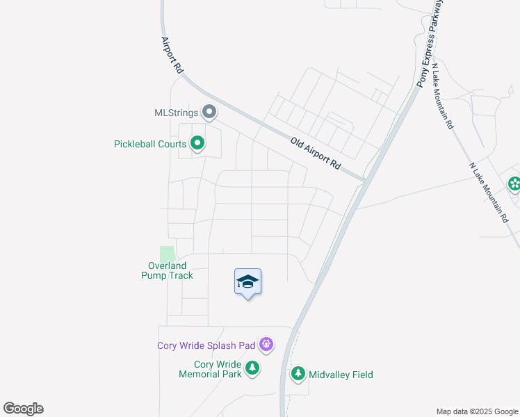 map of restaurants, bars, coffee shops, grocery stores, and more near 1502 Lowe Peak Drive in Eagle Mountain