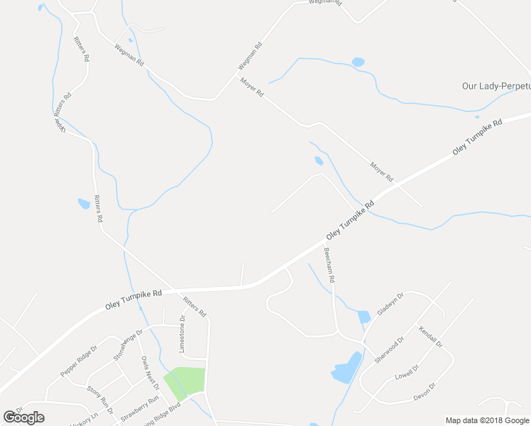 map of restaurants, bars, coffee shops, grocery stores, and more near 5290 Oley Turnpike Road in Reading