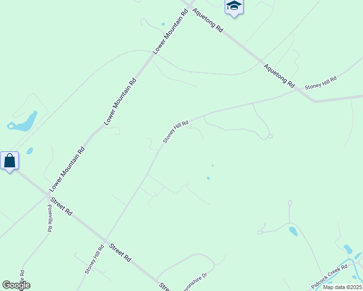 map of restaurants, bars, coffee shops, grocery stores, and more near 6038 Stoney Hill Road in New Hope