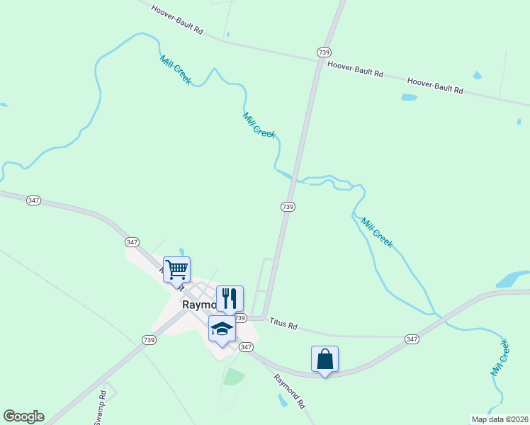 map of restaurants, bars, coffee shops, grocery stores, and more near 23597 Ohio 739 in Marysville
