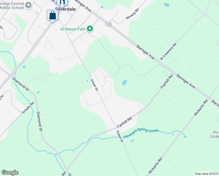 map of restaurants, bars, coffee shops, grocery stores, and more near 447 Maregan Drive in Sellersville