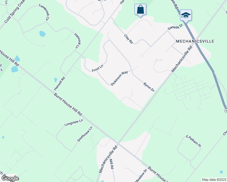 map of restaurants, bars, coffee shops, grocery stores, and more near 4671 Dickinson Way in Doylestown