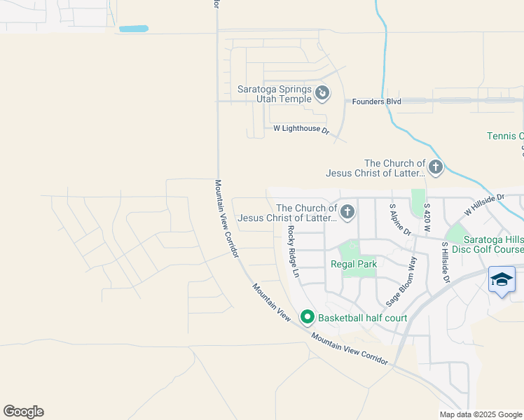 map of restaurants, bars, coffee shops, grocery stores, and more near 854 W Brocket Street in Saratoga Springs
