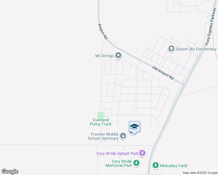 map of restaurants, bars, coffee shops, grocery stores, and more near 6446 North Pine Tree Way in Eagle Mountain