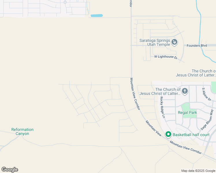 map of restaurants, bars, coffee shops, grocery stores, and more near 1117 West Mahogany Street in Saratoga Springs