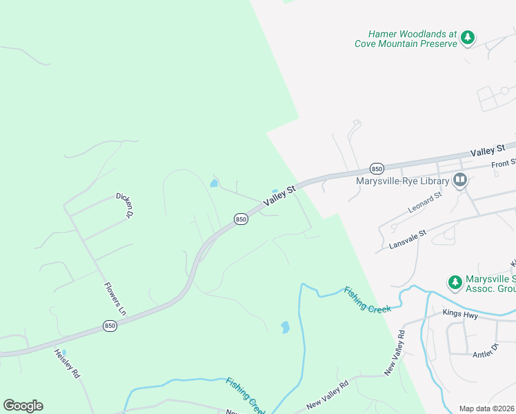 map of restaurants, bars, coffee shops, grocery stores, and more near 930 Valley Street in Marysville