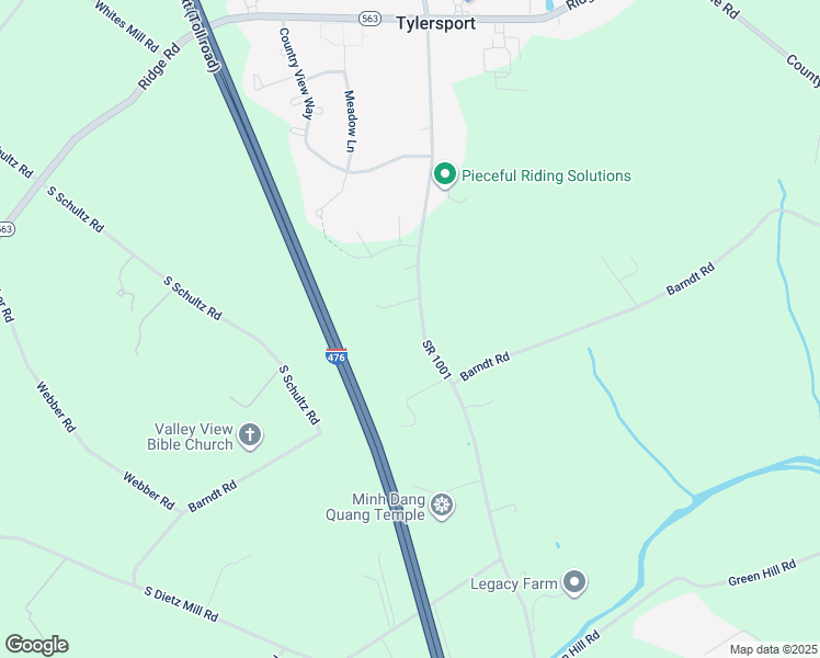 map of restaurants, bars, coffee shops, grocery stores, and more near 134 South Allentown Road in Telford