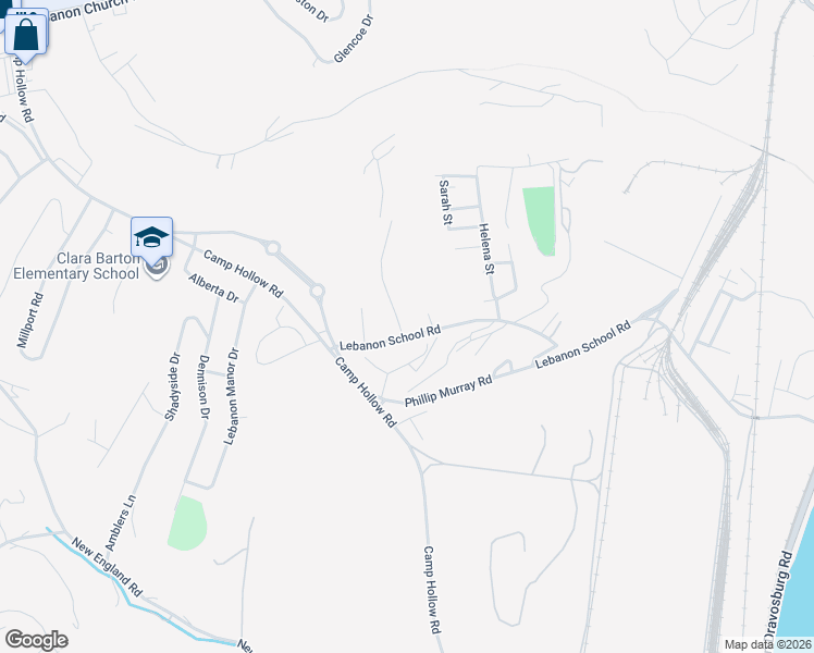 map of restaurants, bars, coffee shops, grocery stores, and more near 1161 Lebanon School Road in West Mifflin