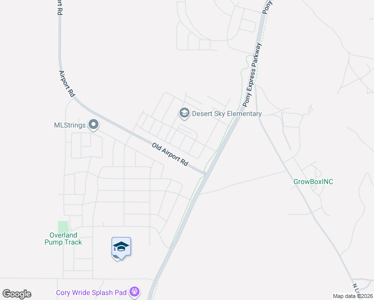 map of restaurants, bars, coffee shops, grocery stores, and more near 6555 North Mount Jefferson in Eagle Mountain