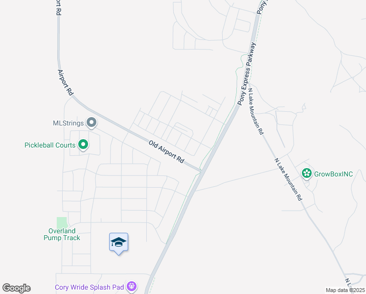 map of restaurants, bars, coffee shops, grocery stores, and more near 6579 North Keiths Dome in Eagle Mountain
