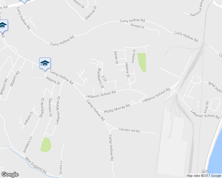 map of restaurants, bars, coffee shops, grocery stores, and more near 1195 Lebanon School Road in West Mifflin