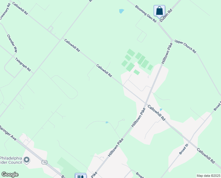 map of restaurants, bars, coffee shops, grocery stores, and more near 952 Callowhill Road in Perkasie