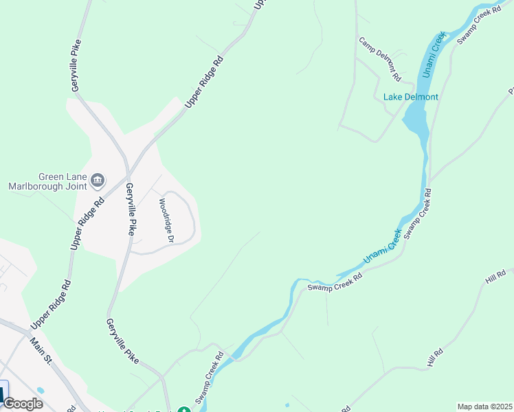 map of restaurants, bars, coffee shops, grocery stores, and more near 2141 Walters Road in Green Lane