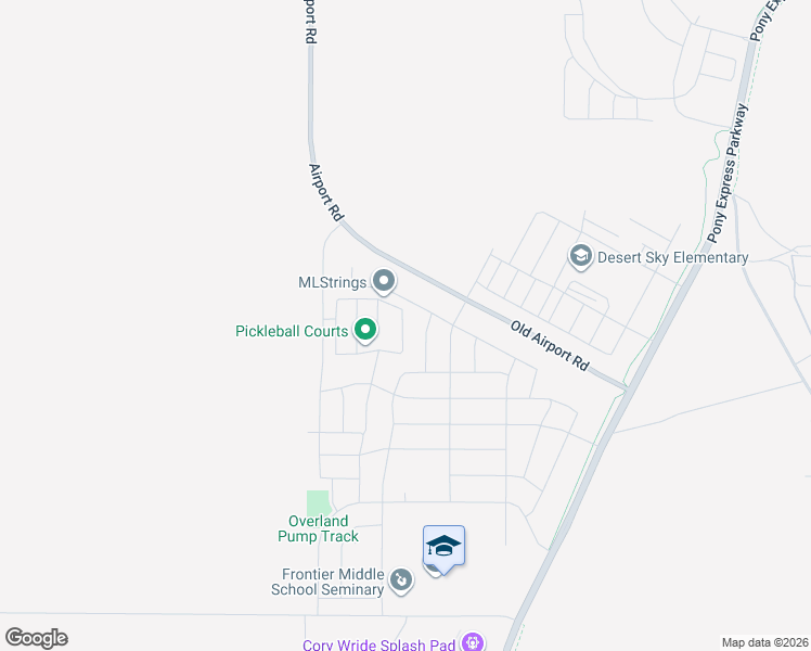 map of restaurants, bars, coffee shops, grocery stores, and more near Fiona Street in Eagle Mountain