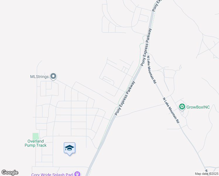 map of restaurants, bars, coffee shops, grocery stores, and more near 6605 North Keiths Dome in Eagle Mountain