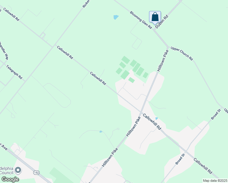map of restaurants, bars, coffee shops, grocery stores, and more near 936 Callowhill Road in Perkasie
