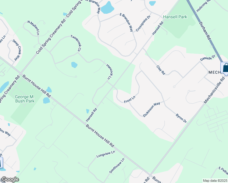 map of restaurants, bars, coffee shops, grocery stores, and more near 4615 Frost Lane in Doylestown
