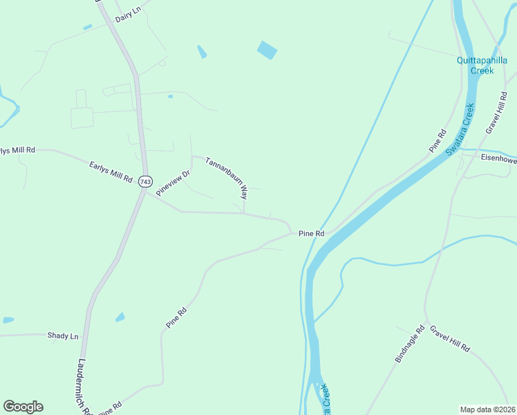 map of restaurants, bars, coffee shops, grocery stores, and more near 1421 Earlys Mill Road in Palmyra