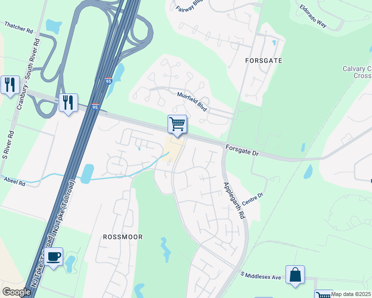 23A Rossmoor Drive, Monroe Township NJ Walk Score