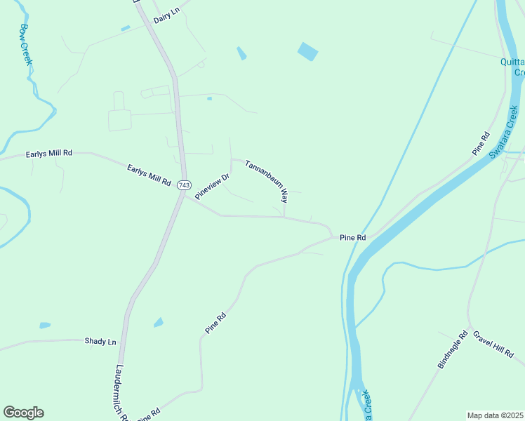 map of restaurants, bars, coffee shops, grocery stores, and more near 163 Evergreen Lane in Palmyra