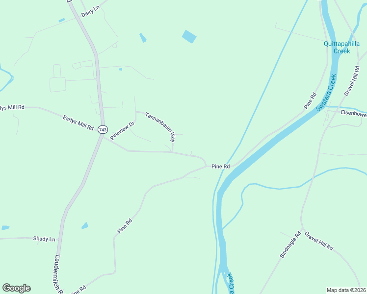 map of restaurants, bars, coffee shops, grocery stores, and more near 1421 Earlys Mill Road in Palmyra