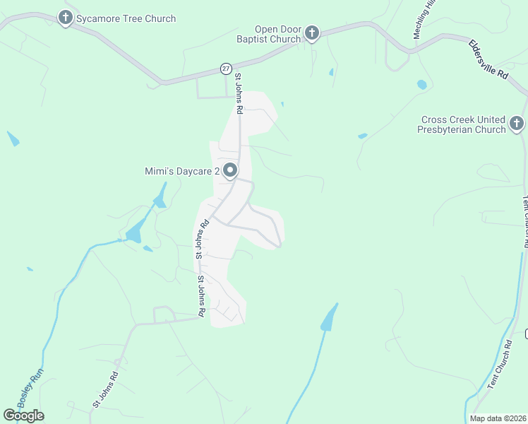 map of restaurants, bars, coffee shops, grocery stores, and more near 320 Walker Manor Drive in Colliers