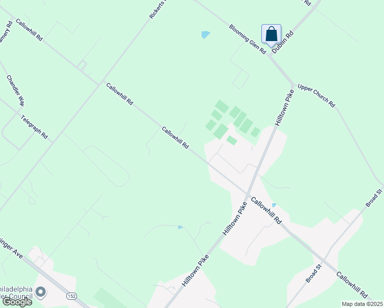 map of restaurants, bars, coffee shops, grocery stores, and more near 954 Callowhill Road in Perkasie