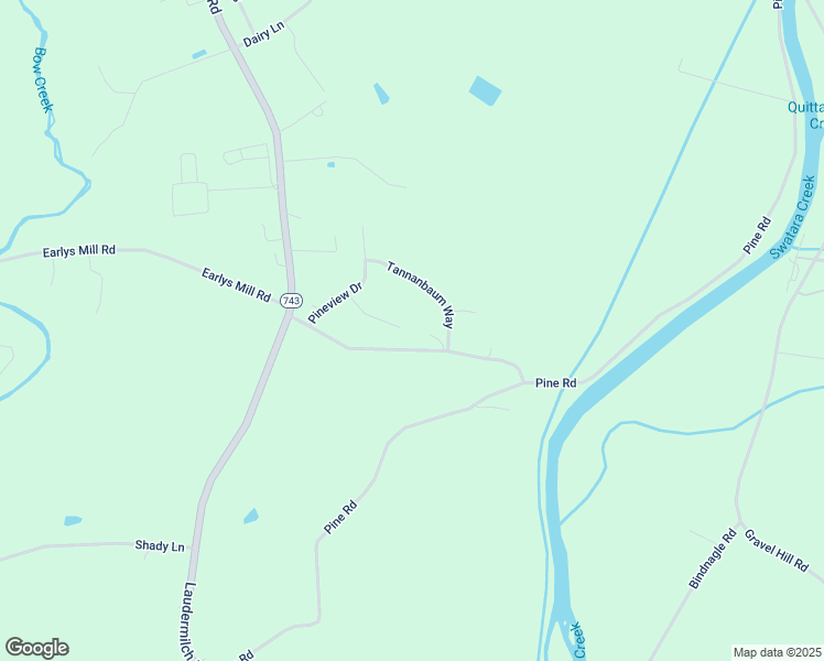 map of restaurants, bars, coffee shops, grocery stores, and more near 163 Evergreen Lane in Palmyra
