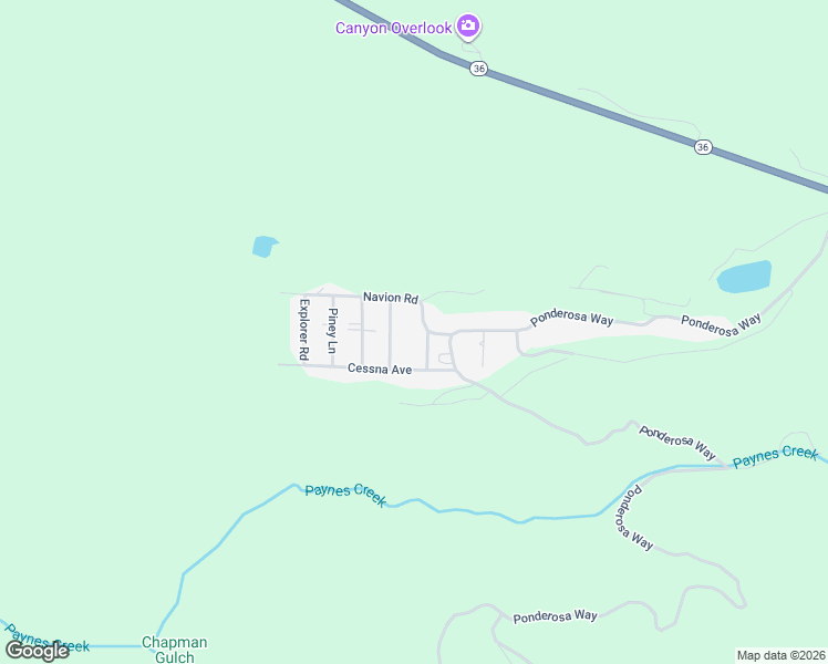 map of restaurants, bars, coffee shops, grocery stores, and more near 33591 Navion Road in Paynes Creek