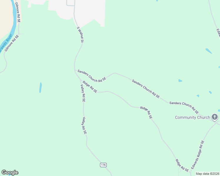 map of restaurants, bars, coffee shops, grocery stores, and more near 9357 Ridge Road Southeast in Uhrichsville