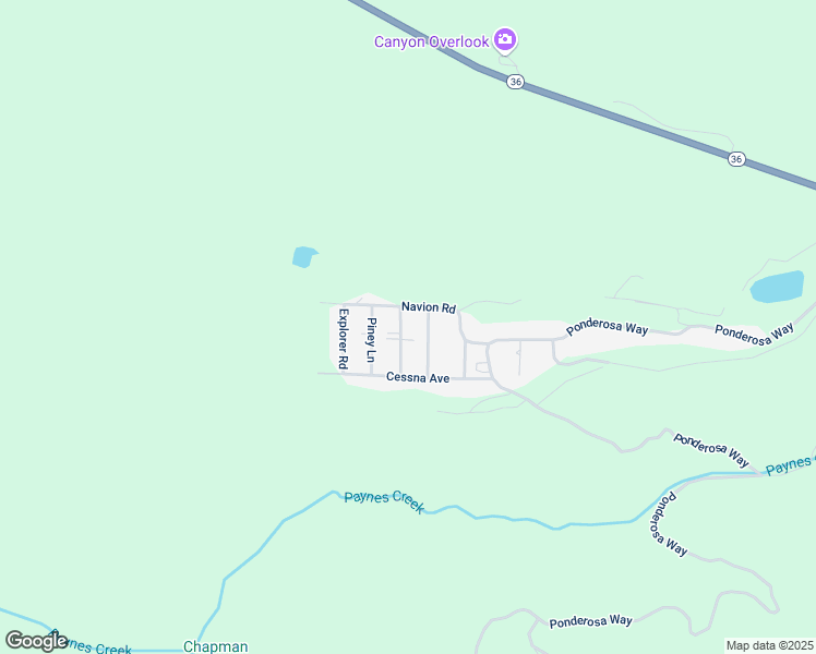 map of restaurants, bars, coffee shops, grocery stores, and more near 18953 Ruth Lane in Paynes Creek