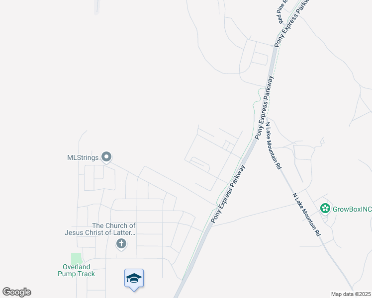 map of restaurants, bars, coffee shops, grocery stores, and more near 6727 North Tulle Mountain in Eagle Mountain