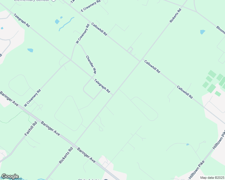 map of restaurants, bars, coffee shops, grocery stores, and more near 101 Telegraph Road in Perkasie