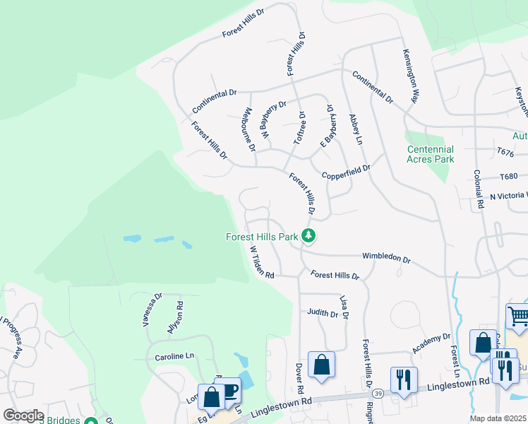 map of restaurants, bars, coffee shops, grocery stores, and more near 4082 Greystone Drive in Harrisburg