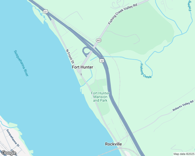 map of restaurants, bars, coffee shops, grocery stores, and more near 119 Fort Hunter Rd in Harrisburg