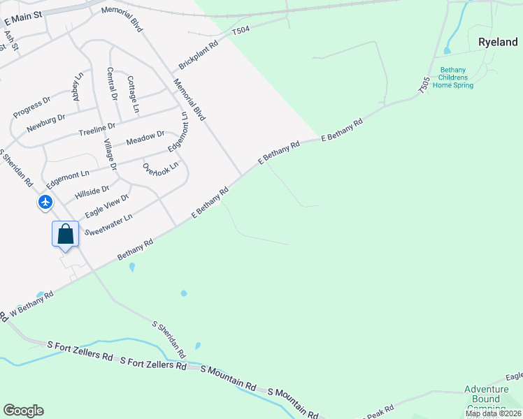 map of restaurants, bars, coffee shops, grocery stores, and more near in Newmanstown