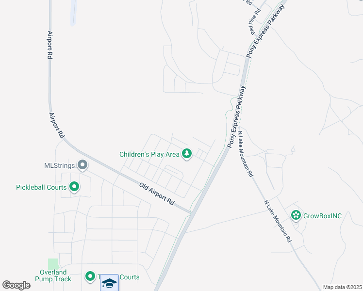 map of restaurants, bars, coffee shops, grocery stores, and more near 1793 East Kern Mountain in Eagle Mountain