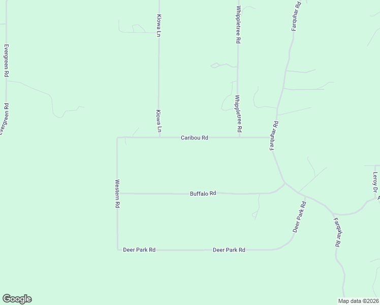 map of restaurants, bars, coffee shops, grocery stores, and more near 16125 Caribou Road in Cottonwood