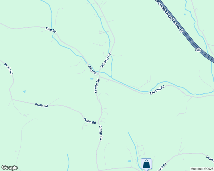 map of restaurants, bars, coffee shops, grocery stores, and more near 364 Grange Road in McDonald