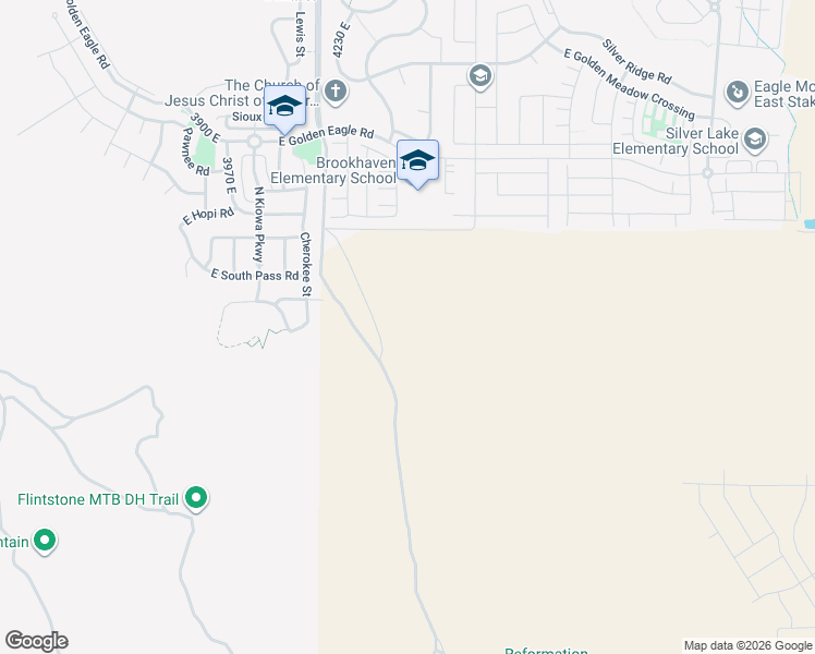 map of restaurants, bars, coffee shops, grocery stores, and more near Unnamed Road in Eagle Mountain