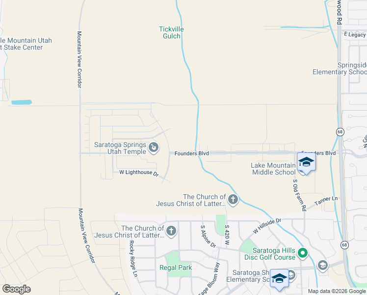 map of restaurants, bars, coffee shops, grocery stores, and more near 588 Founders Boulevard in Saratoga Springs