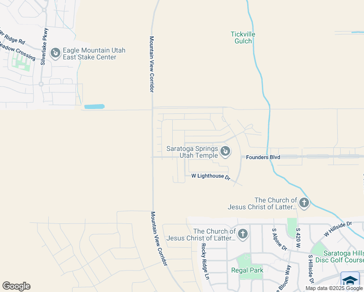 map of restaurants, bars, coffee shops, grocery stores, and more near 943 South Candlelight Drive in Saratoga Springs
