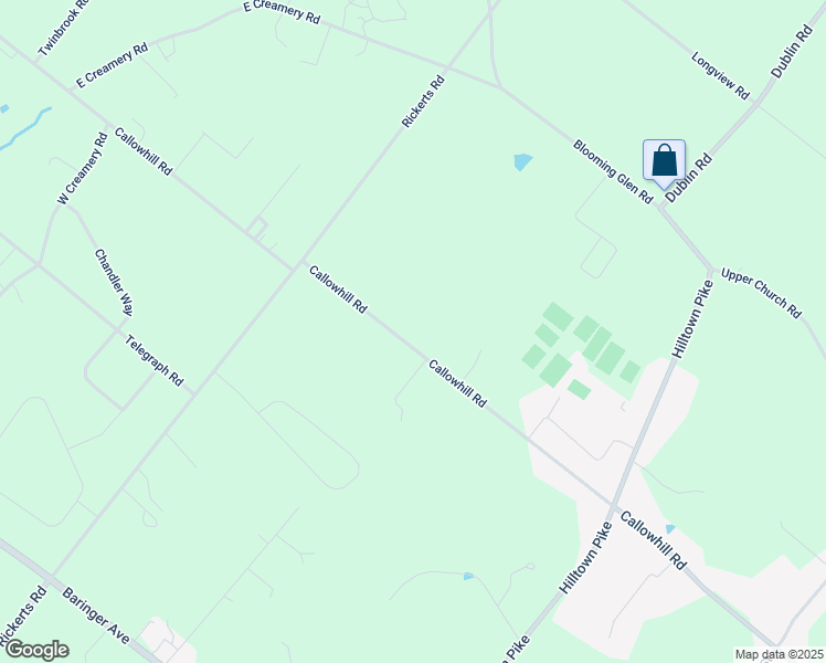 map of restaurants, bars, coffee shops, grocery stores, and more near 925 Callowhill Road in Perkasie