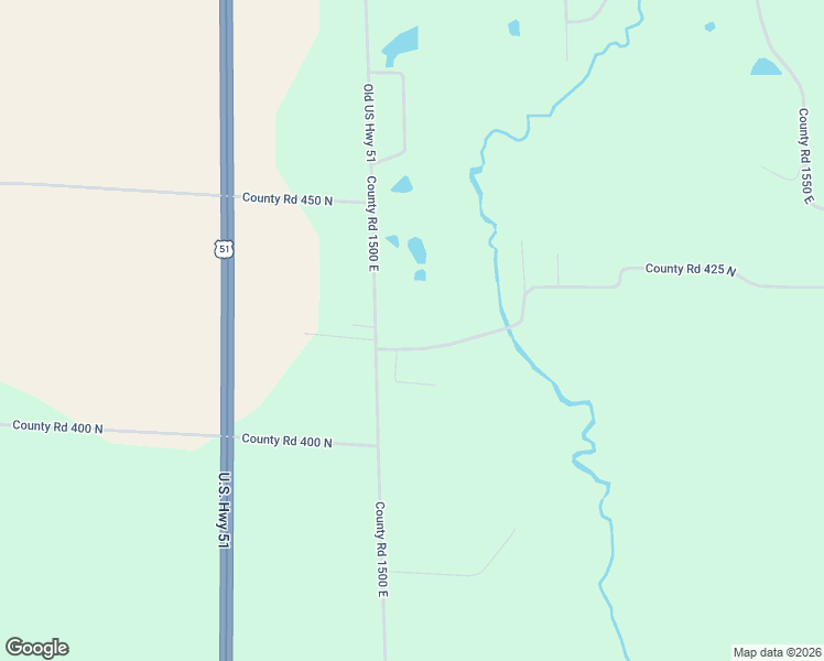 map of restaurants, bars, coffee shops, grocery stores, and more near 4277 North 1475 East Road in Heyworth