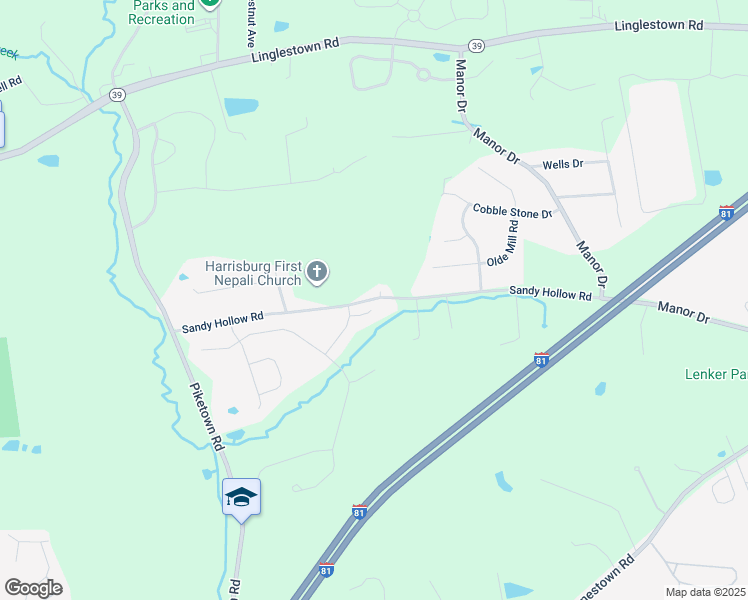 map of restaurants, bars, coffee shops, grocery stores, and more near 333 Merle Avenue in Dauphin County